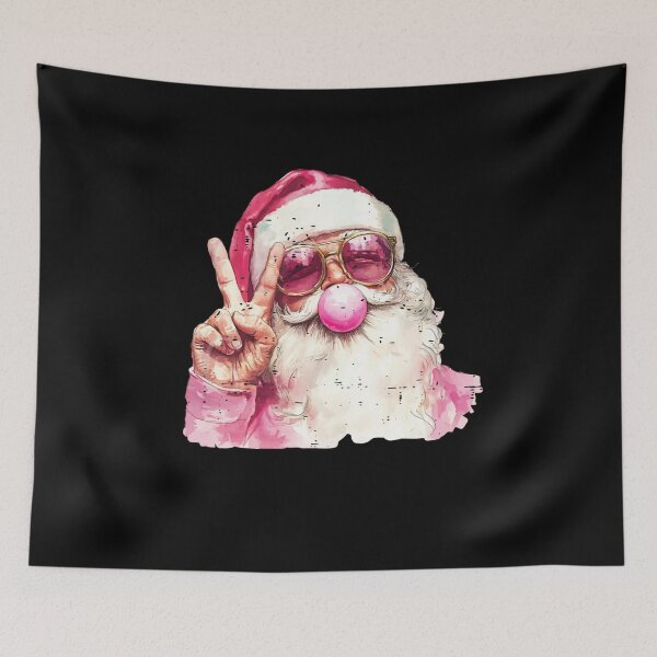 Item preview, Cute Retro Santa Christmas Blowing Bubble Vintage designed and sold by savecloth.