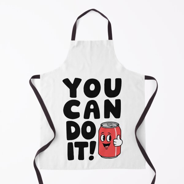 Item preview, You Can Do It! Cute Soda Can Pun designed and sold by PMCreative.
