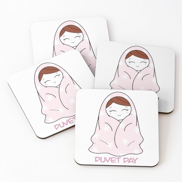 Item preview, Duvet day cute character designed and sold by stickbymeco.