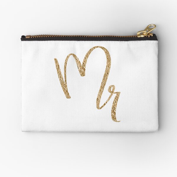Mr. by Alice Monber Zipper Pouch