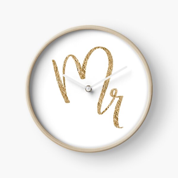Mr. by Alice Monber Clock