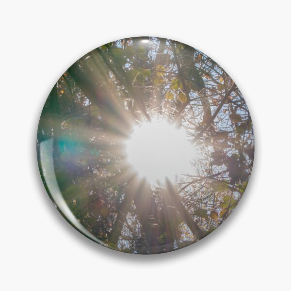 Item preview, Sunflare in the dense forest in autumn designed and sold by KRFNatureGifts.