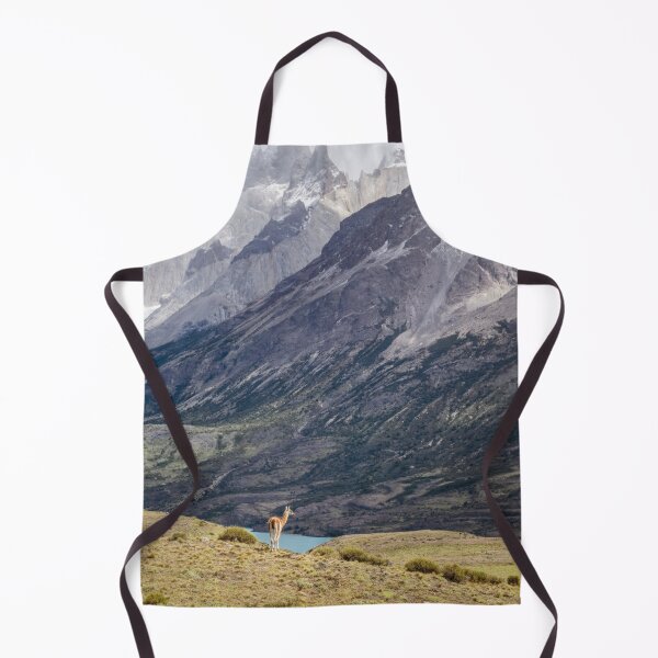 Item preview, Lone Guanaco on a Ridge in Southern Chile designed and sold by PhotoArt by Joan Carroll.