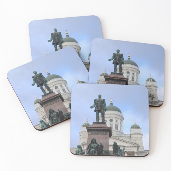 Item preview, Helsinki Cathedral and Alexander II Statue designed and sold by cnvlphotography.
