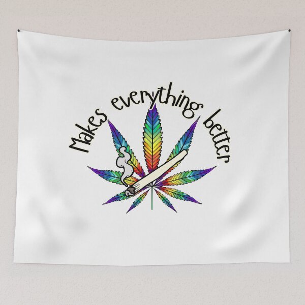Item preview, Weed makes everything better Pictograph designed and sold by KrisantoArts.