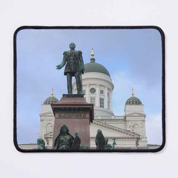 Item preview, Helsinki Cathedral and Alexander II Statue designed and sold by cnvlphotography.