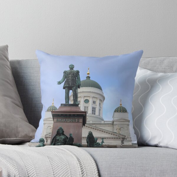 Item preview, Helsinki Cathedral and Alexander II Statue designed and sold by cnvlphotography.
