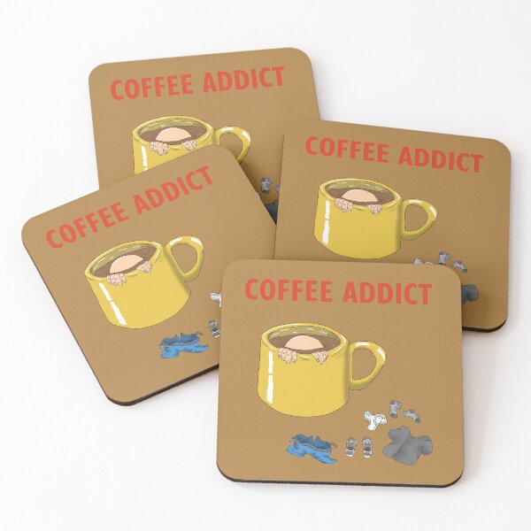 Item preview, coffee addiction designed and sold by AyseAkcay.