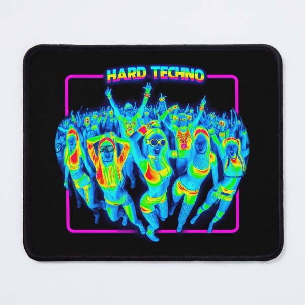 Item preview, Hard Techno Underground Rave designed and sold by Urban-Alien.