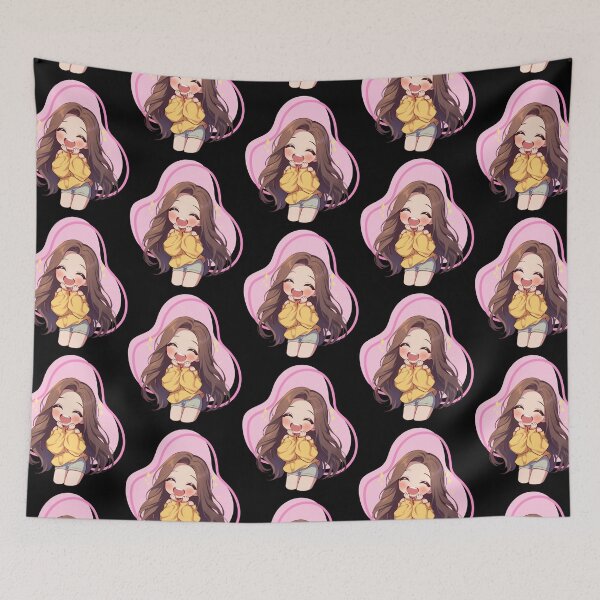 Item preview, Happy chibi anime girl fanart designed and sold by LWOI.