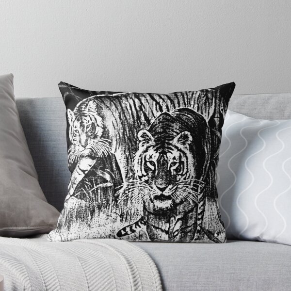Item preview, Cobija del Tigre Mexican Blanket Tiger Meme designed and sold by teacherfy.