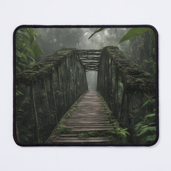Item preview, Eerie Jungle Bridge designed and sold by DesignByPotatos.