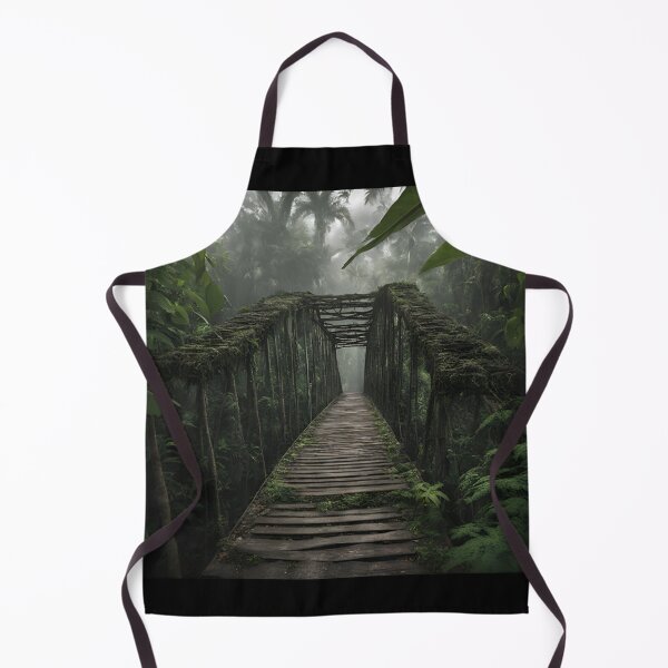 Item preview, Eerie Jungle Bridge designed and sold by DesignByPotatos.