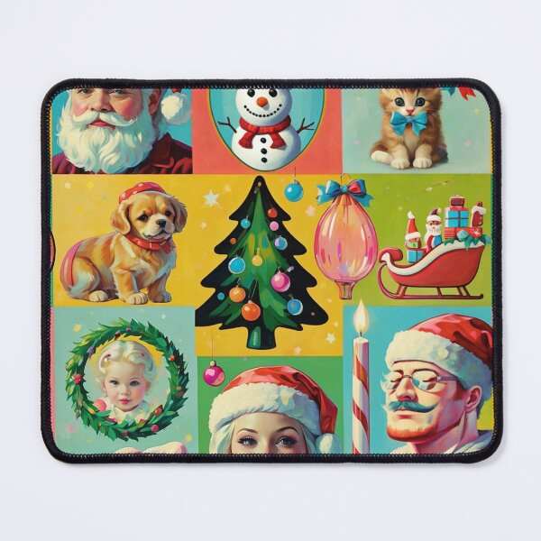 Item preview, 1950'S RETRO CUTE HIPSTER CHRISTMAS HOLIDAY ART designed and sold by Arts4U.