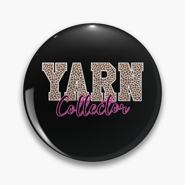 Item preview, Yarn Collector, Funny Crochet Gift, Knitting Gift, Yarn Lover Gift, Leopard Print designed and sold by GetKnitPun.