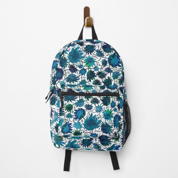 Item preview, REWILDING THE FLOWER GARDEN - JUICY BLUE designed and sold by ArtLarks.