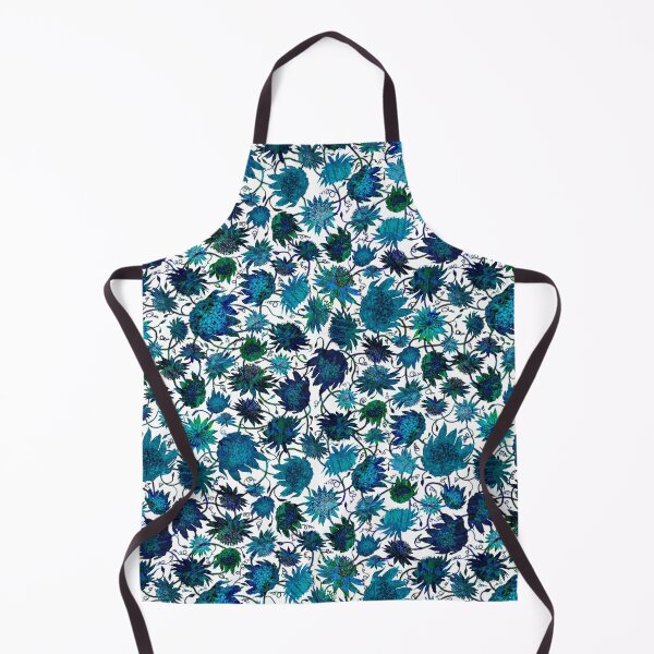 Item preview, REWILDING THE FLOWER GARDEN - JUICY BLUE designed and sold by ArtLarks.