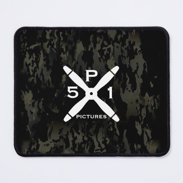 Item preview, P51 Pictures Logo Black Multicam designed and sold by P51-Pictures.