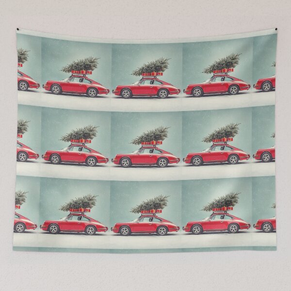 Item preview, Porsche 911 Classic Style Christmas designed and sold by AdaMazingDesign.