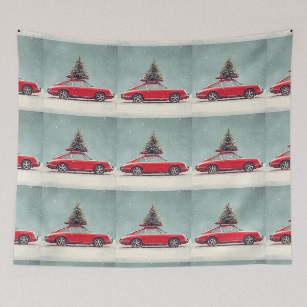 Item preview, Porsche 911 Classic Style Christmas designed and sold by AdaMazingDesign.