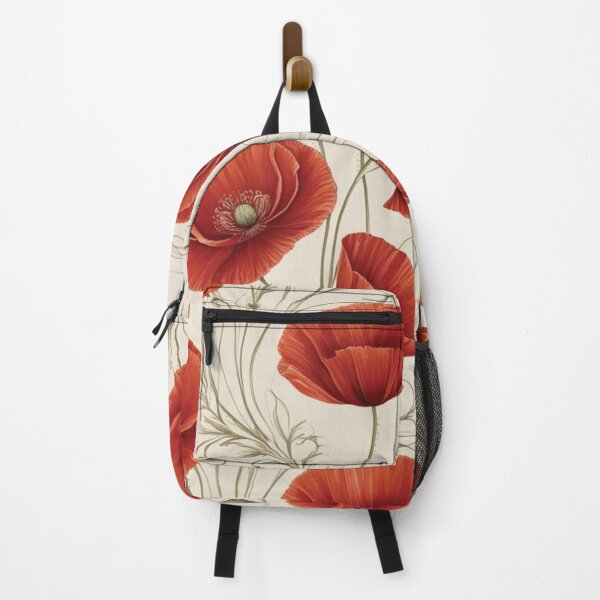Item preview, Red Poppy Pattern designed and sold by burbankdesigns.