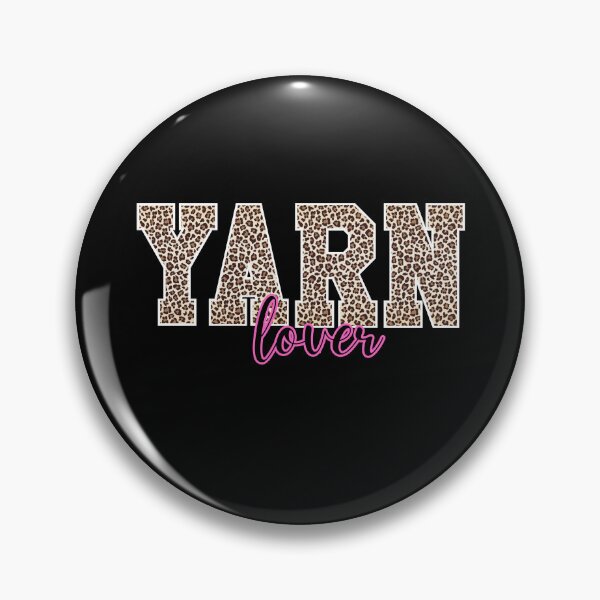 Item preview, Yarn Lover, Funny Crochet Gift, Knitting Gift, Yarn Lover Gift, Leopard Print designed and sold by GetKnitPun.