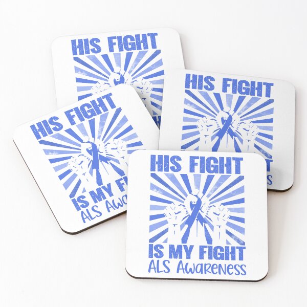 Item preview, ALS His Fight Is My Fight ALS Awareness Amyotrophic Lateral Sclerosis Awareness Month designed and sold by stylesip.