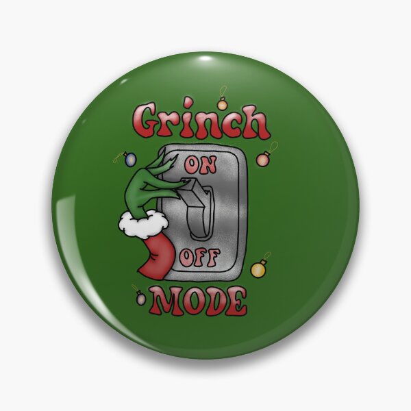 Item preview, Christmas grinch mode on designed and sold by saintsdesign.