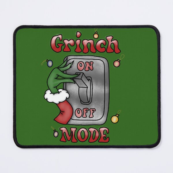 Item preview, Christmas grinch mode on designed and sold by saintsdesign.