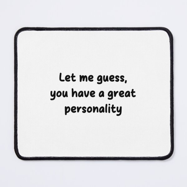 Item preview, Personality  designed and sold by Old Dad's Store.