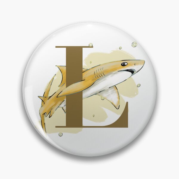 Item preview, L is for Lemon shark designed and sold by didelphis-.