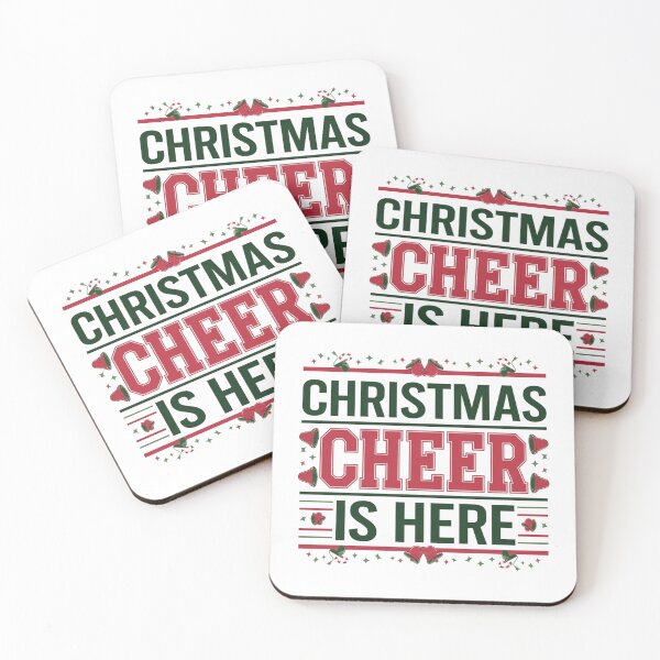 Item preview, Christmas Cheer Festive Greeting designed and sold by Furbulous Faces.