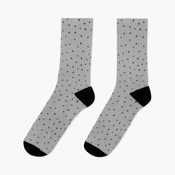 Artikelvorschau, Whimsy Dots Polka Dot Muster - Nebel + Dämmerung entworfen und verkauft von Irene Estelle.