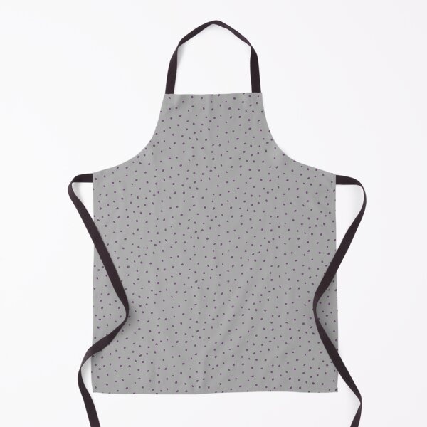 Artikelvorschau, Whimsy Dots Polka Dot Muster - Nebel + Pflaume entworfen und verkauft von Irene Estelle.