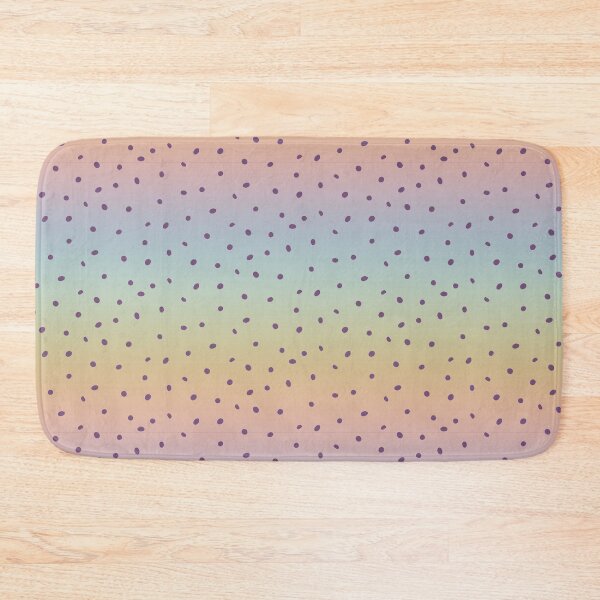 Artikelvorschau, Whimsy Dots Polka Dot Muster - Regenbogen Sorbet + Pflaume entworfen und verkauft von Irene Estelle.