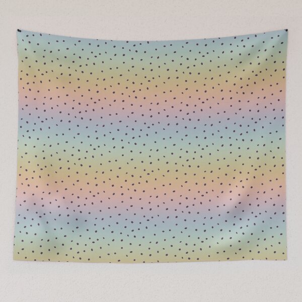 Artikelvorschau, Whimsy Dots Polka Dot Muster - Regenbogen Sorbet + Feige entworfen und verkauft von Irene Estelle.