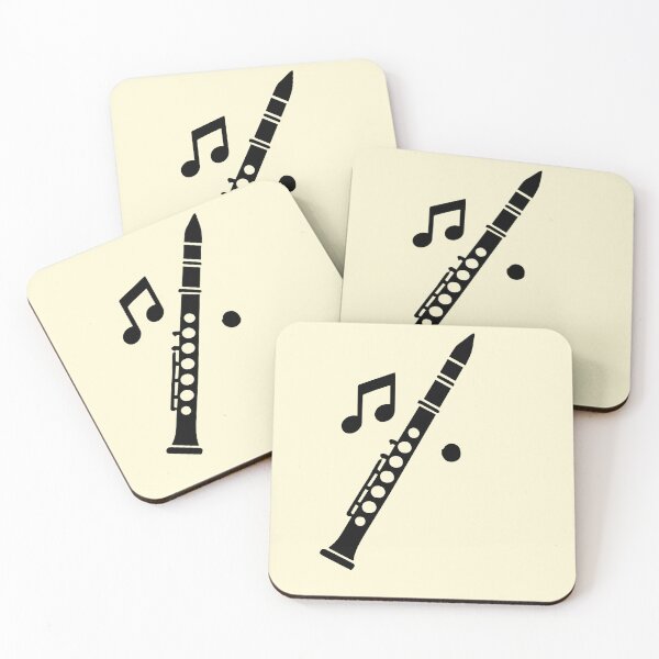 Item preview, Minimalist Clarinet and Music Note designed and sold by Antoine Dupuit.