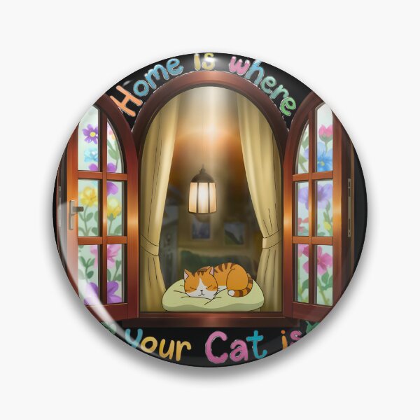 Item preview, Home is Where your Cat is designed and sold by kateds14.