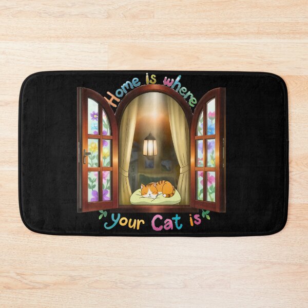 Item preview, Home is Where your Cat is designed and sold by kateds14.