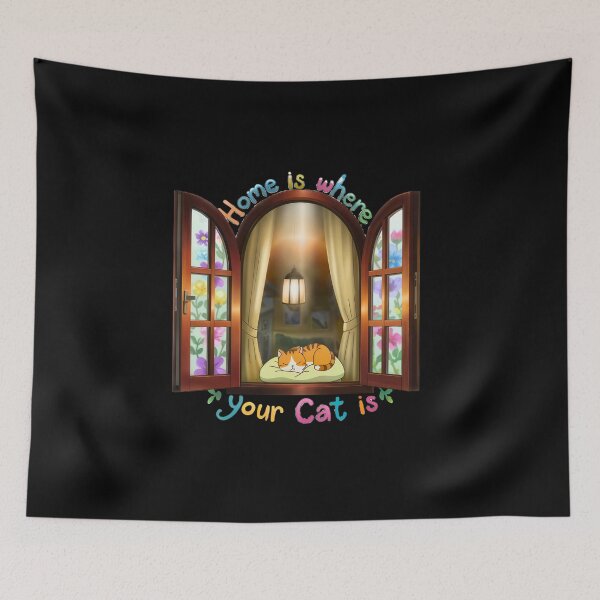Item preview, Home is Where your Cat is designed and sold by kateds14.