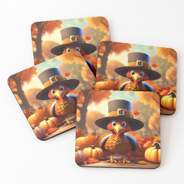 Item preview, Thanksgiving Turkey With Autumn Background designed and sold by debbiedwarika.