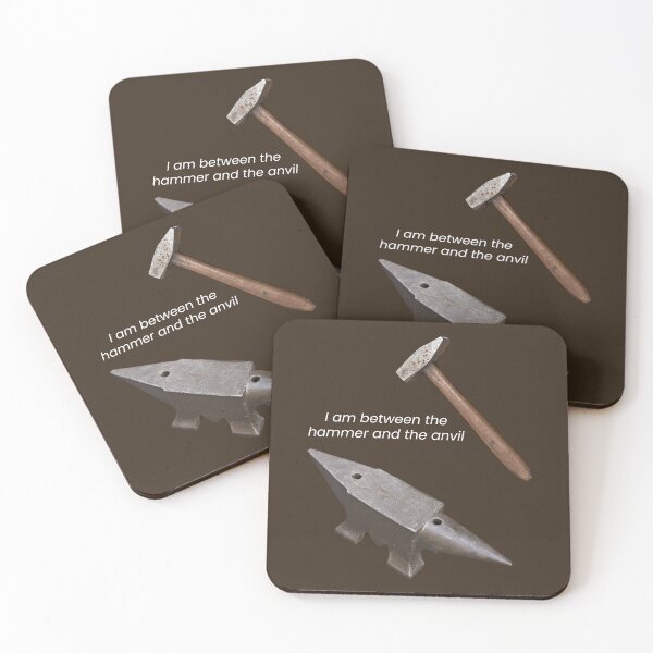 Item preview, I am between the hammer and the anvil - 2 designed and sold by Ermes.S.