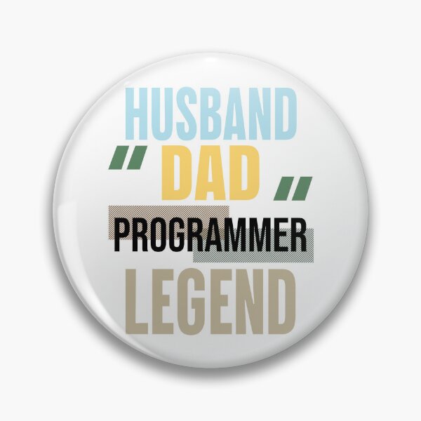 Item preview, Husband, Dad, Programmer, Legend - Coding & Computer Science designed and sold by ScienceCorner.