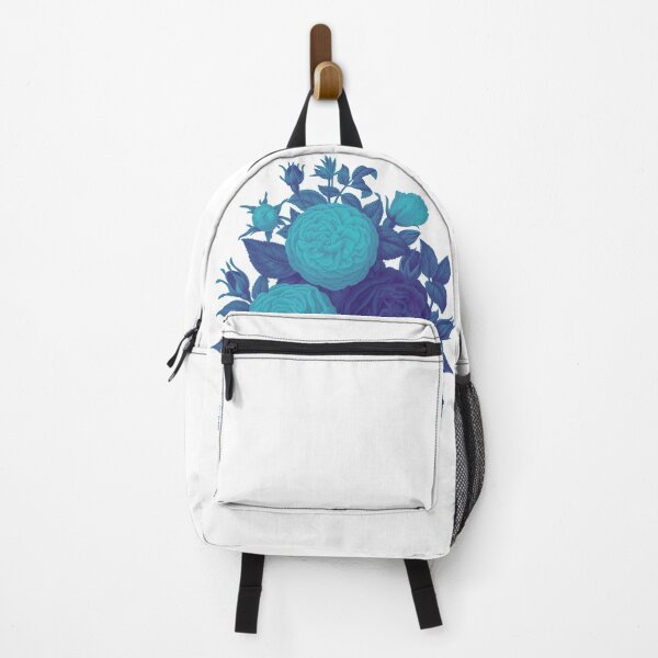 Item preview, Blue Historical Illustration of Roses designed and sold by Brooke Hull.