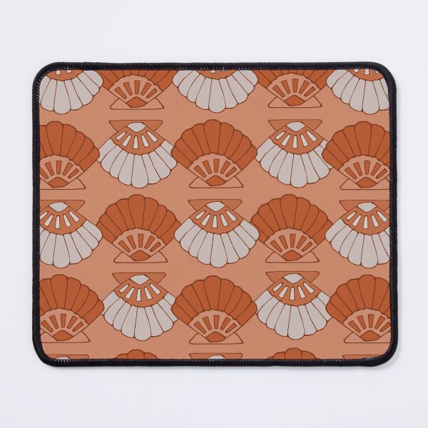 Item preview, Seashells orange monochromatic designed and sold by RhoQA.