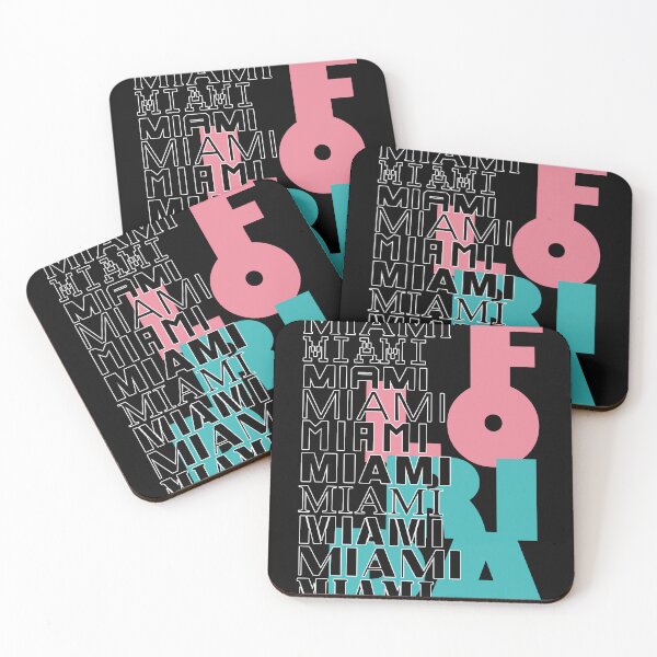 Item preview, Miami Dreamscape – Florida’s Signature Pastels designed and sold by NudnaGrafika.