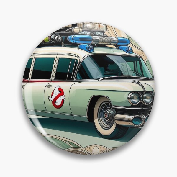 Item preview, The Ectomobile Ecto-1: The Iconic Ghostbusters Car vol.48 designed and sold by janarspixels.