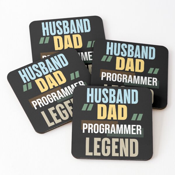 Item preview, Husband, Dad, Programmer, Legend - Coding & Computer Science designed and sold by ScienceCorner.