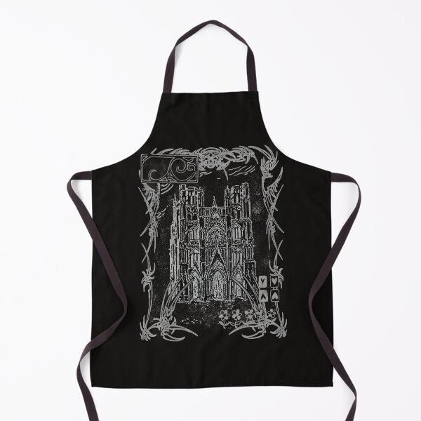 Item preview, Grunge Gothic Church Drawing - White Version designed and sold by Arcane Orchid.