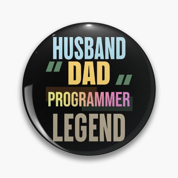 Item preview, Husband, Dad, Programmer, Legend - Coding & Computer Science designed and sold by ScienceCorner.